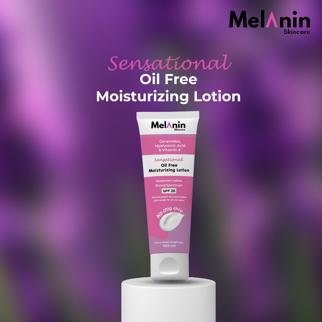 Oil Free Moisturizer (100ml) – Melanin Skincare